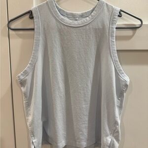 Lululemon Athletica Blue Muscle Tee Relaxed Fit